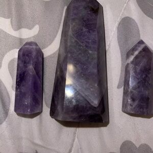 Amethyst Crystal Set